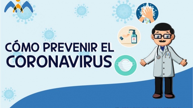 Medidas de prevención para evitar contagio del COVID-19